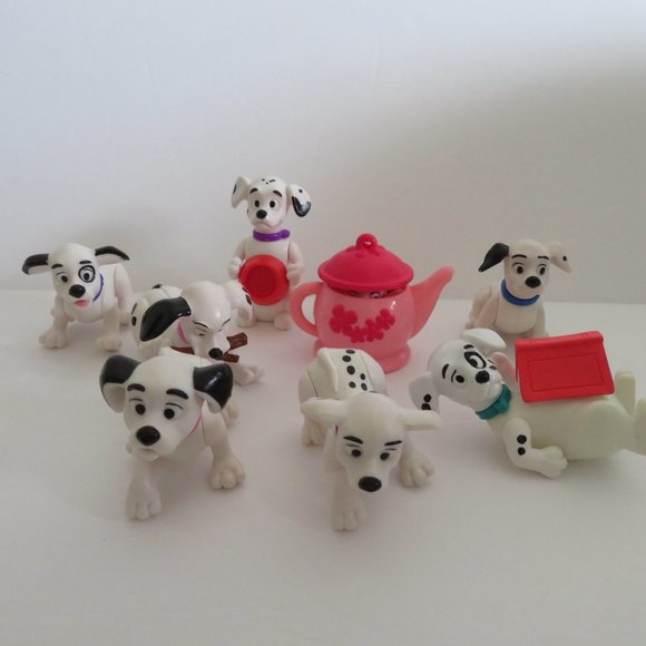 Set of8 MacDonald's Happy Meal Toys - 101 Dalmatians, EUC - Picture 2 of 3